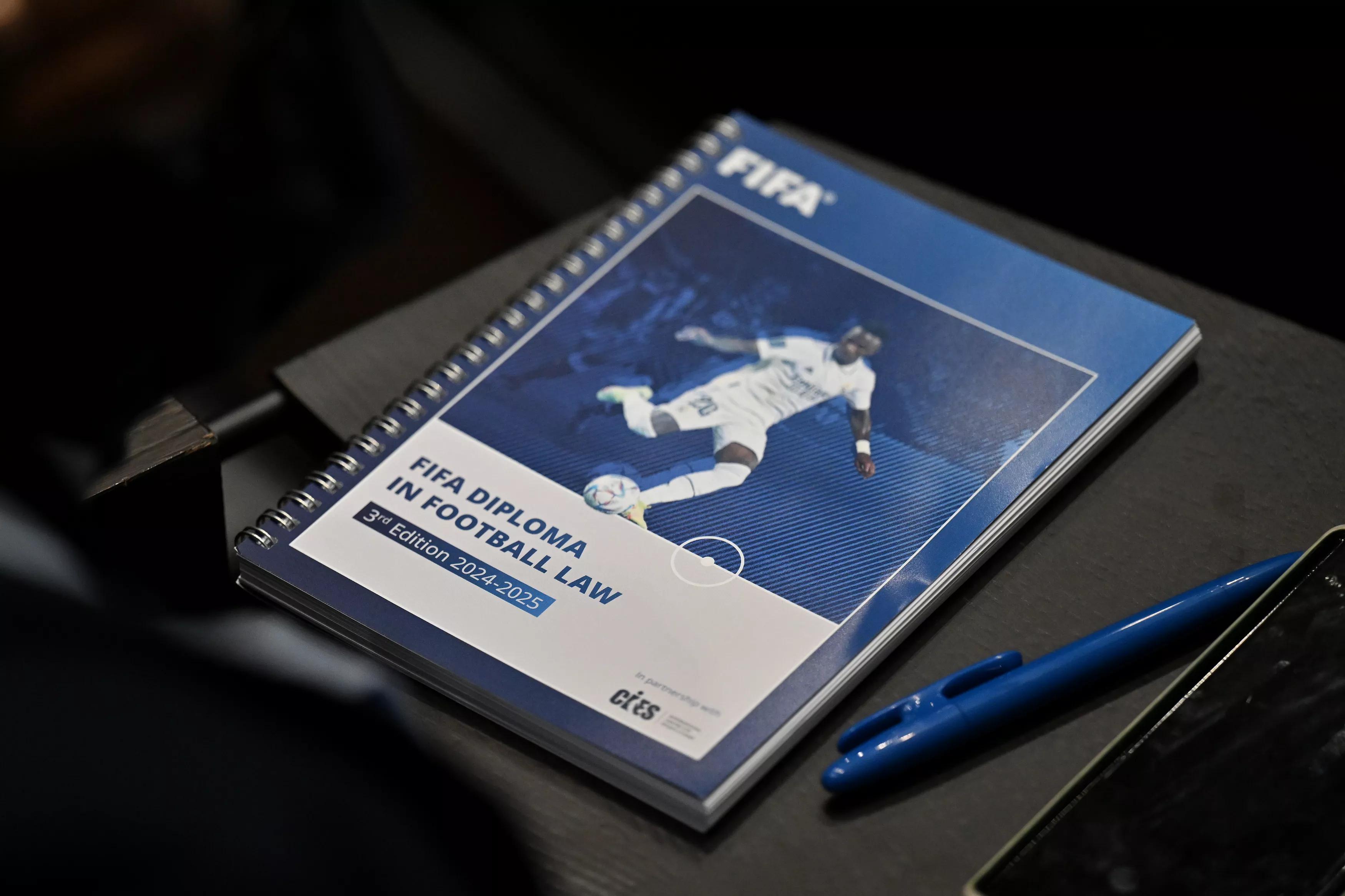 ZURICH, SWITZERLAND - FEBRUARY 05:  FIFA Diploma in Football Law at the Home of FIFA on February 5, 2024 in Zurich, Switzerland. (Photo by Harold Cunningham/FIFA)